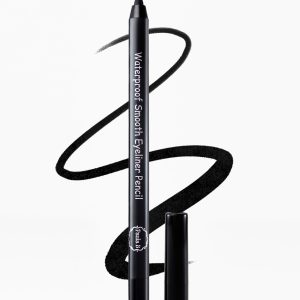Pigmented Waterproof Eyeliner Pencil- Black